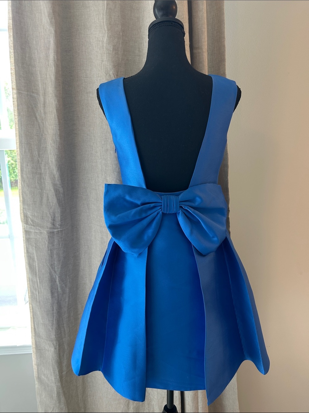 kate spade Vibrant Royal Blue Fit-and-Flare Dress - Picture 5 of 7